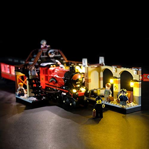 Nlne Kit De Iluminación Led para Lego Harry Potter Hogwarts Express, Compatible con Ladrillos De Construcción Lego Modelo 75955(NO Incluido En El Modelo)