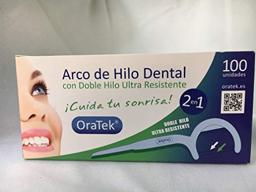 Oratek Arco Hilo Dental Doble 100Ud Individuales 1000 g 1 unidad