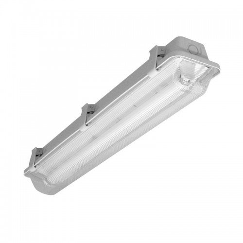 Prilux cabinet led - Pantalla estanca/o tubo led ip65 2x28w 230v gris