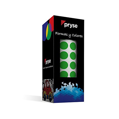 Pryse 1041013 - Gomets etiquetas adhesivas, color verde
