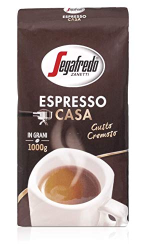 Segafredo, Café de grano tostado (Casa) - 8 de 1000 gr. (Total 8000 gr.)