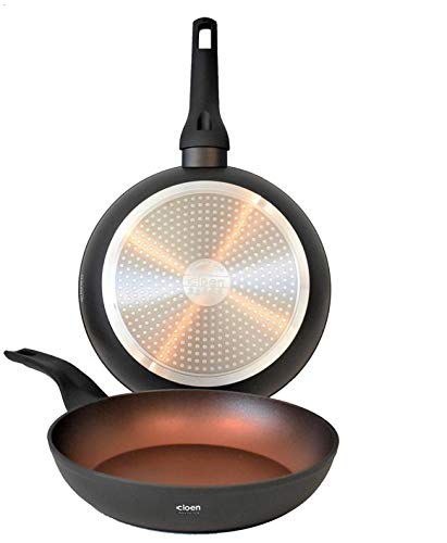 Set de sartenes de Aluminio Forjado con Revestimiento Antiadherente y Mango Soft Touch | Triple Capa Antiadherente | Medidas 24-28 cm | Ideal Tortillas. Set de Sartenes Carla Set de sartenes de Aluminio Forjado con Revestimiento Antiadherente y Mango Soft Touch | Triple Capa Antiadherente | Medidas 24-28 cm | Ideal Tortillas. Set de Sartenes Carla