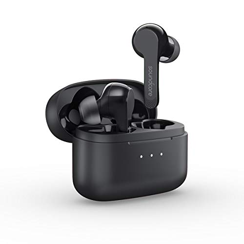 Soundcore Liberty Air Auriculares inalámbricos con Estuche de Carga, Bluetooth 5, autonomía de 20 Horas, Control táctil, Sonido Mejorado con grafeno