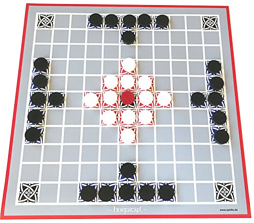Spieltz 52498: juego de mesa de Hnefatafl con gran plan de juego y fichas extragrandes (XL)