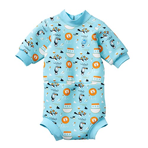 Splash About Baby Happy - Traje de Neopreno, Unisex bebé, Traje húmedo, HNWNOAM, Arca de Noé, 3-9 Meses Splash About Baby Happy - Traje de Neopreno, Unisex bebé, Traje húmedo, HNWNOAM, Arca de Noé, 3-9 Meses