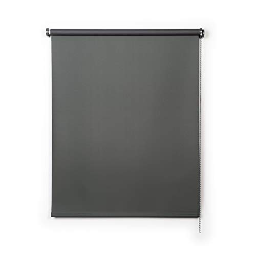 Stores Deco Estor Opaco, Estor Enrollable Blackout para Ventanas y Puertas ¡hasta 200cm de Ancho! (160 cm x 250 cm, Gris) Stores Deco Estor Opaco, Estor Enrollable Blackout para Ventanas y Puertas ¡hasta 200cm de Ancho! (160 cm x 250 cm, Gris)