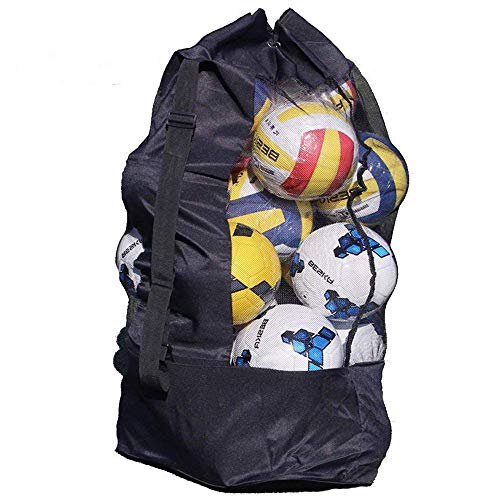 SUBZHAOYI 10-15 - Bolsa de red para balón de fútbol (tamaño extragrande)