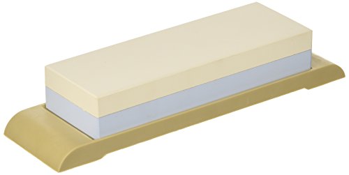 SUEHIRO Kitchen both sides Whetstone # 3000/# 1000 Total Rubber with a Table SKG-27 (japan import) by Suehiro SUEHIRO Kitchen both sides Whetstone # 3000/# 1000 Total Rubber with a Table SKG-27 (japan import) by Suehiro