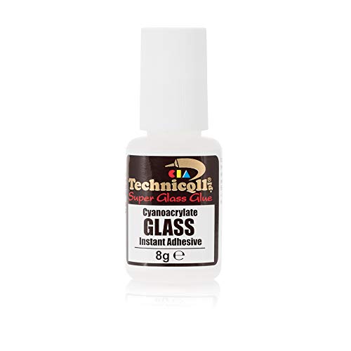 Super Glue para Vidrio 8g Pegamento instantáneo de cianocrilato Extra fuerte Reparación de Vidrio Cristal Piedras preciosas