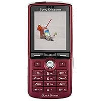 Teléfono móvil tribanda gsm Sony Ericsson K750i 900/1800/1900 GPRS Rojo