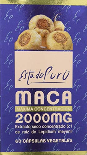 Tongil Estado Puro Maca 2000 mg Pack 2 unidades (60+60 cápsulas) (2) Tongil Estado Puro Maca 2000 mg Pack 2 unidades (60+60 cápsulas) (2)