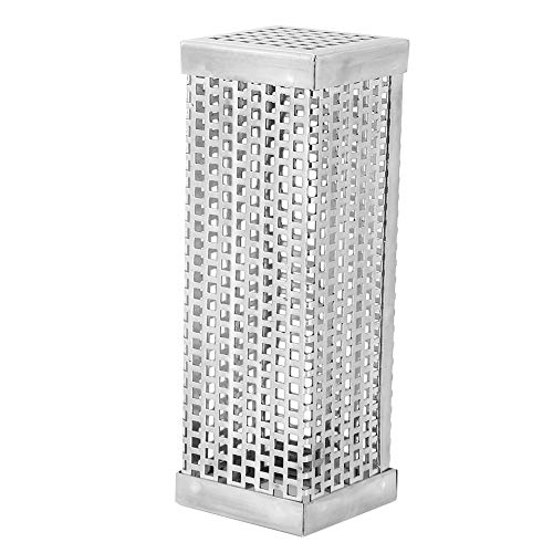 Tubo ahumador de pellets, acero inoxidable 304, parrilla cuadrada para barbacoa, herramientas de tubo para ahumado, accesorio para barbacoa al aire libre, 6 pulgadas, tubo de pellet Tubo ahumador de pellets, acero inoxidable 304, parrilla cuadrada para barbacoa, herramientas de tubo para ahumado, accesorio para barbacoa al aire libre, 6 pulgadas, tubo de pellet