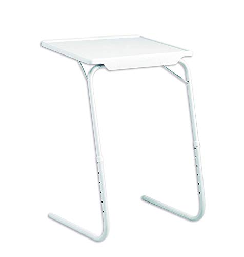 TV Mesa Auxiliar Plegable | Mesa de Escritorio para Cama o Sofá | Mesas de Salón para Lámparas | Bandeja para Cenas 25 Kg TV Mesa Auxiliar Plegable | Mesa de Escritorio para Cama o Sofá | Mesas de Salón para Lámparas | Bandeja para Cenas 25 Kg