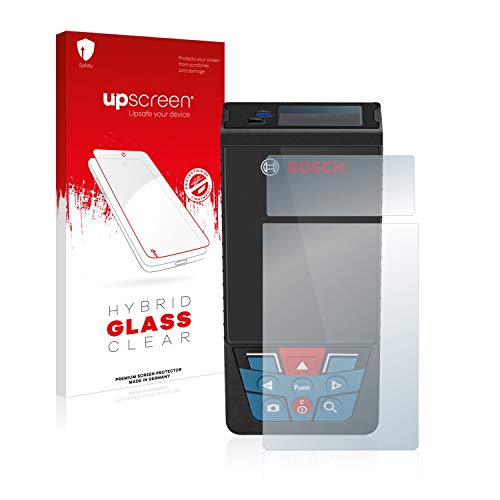 upscreen Protector Pantalla Cristal Templado Compatible con Bosch GLM 120 C Hybrid Glass - 9H Dureza