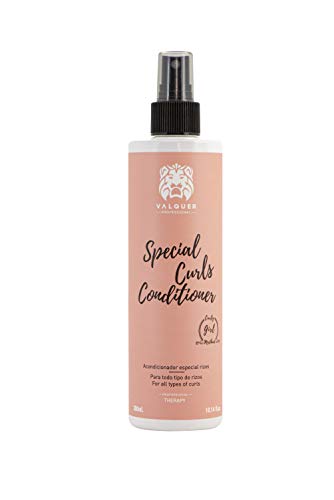 Válquer Profesional Acondicionador Especial Rizos, Método Curly Girl, para Cabellos Rizados, Sin Sulfatos, Sin Sal, Rizos Perfectos, Hasta 96% Origen Natural, 300 Mililitros