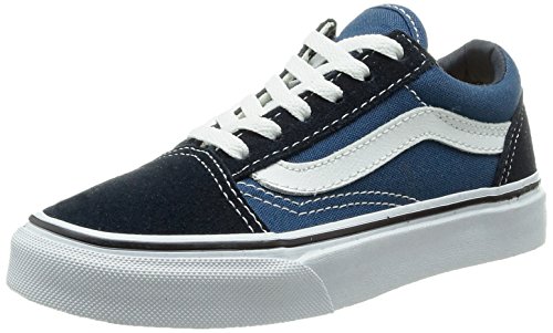 VANS Old Skool, Zapatillas Unisex niños, Azul (Navy/True White Nwd), 32 EU