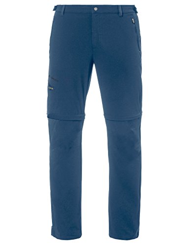 VAUDE Farley Stretch T de Zip Pants II – Pantalones, Primavera/Verano, Hombre, Color fjord Blue, tamaño XX-Large