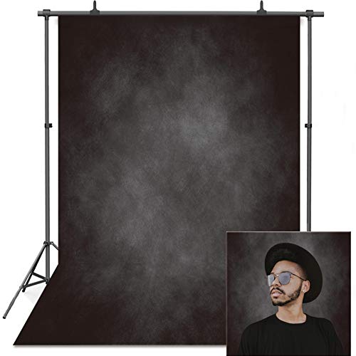 VEOEOV Fondo fotográfico profesional, 1,5 x 2,2 m, antiarrugas, color negro, fondo retro grueso para fotografía, niños, adultos, cabeza familiar. VEOEOV Fondo fotográfico profesional, 1,5 x 2,2 m, antiarrugas, color negro, fondo retro grueso para fotografía, niños, adultos, cabeza familiar.