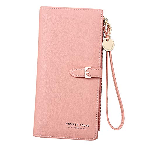 Yixuan LLC Monederos Mujer Carteras de Mujer Tarjetero para Mujer Billeteras Mujer Cartera de Mano Mujer Monedero con Cremallera Mujer Carteras Grandes Capacidad Monedero de Mujer para Movil (Rosado) Yixuan LLC Monederos Mujer Carteras de Mujer Tarjetero para Mujer Billeteras Mujer Cartera de Mano Mujer Monedero con Cremallera Mujer Carteras Grandes Capacidad Monedero de Mujer para Movil (Rosado)