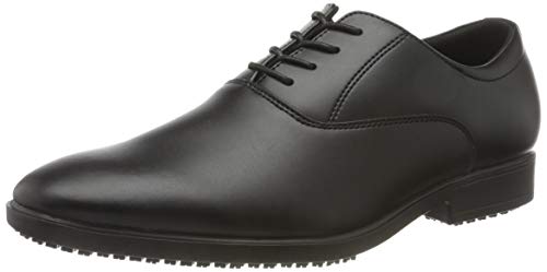 Zapatos Negros 20331-39/6 AMBASSADOR de Shoes for Crews, para hombre, antideslizantes, número 39, certificados según norma de seguridad CE, OB y EN, Negro