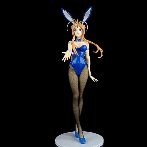 ZDYHBFE Mi Diosa Anime Bello Dandy Bunny Girl Negro Seda Tentación Figurine Boutique Versión Estatua Doll Sculpture Decoración de Juguete Modelo Altura 42 cm