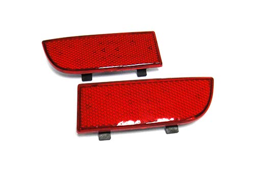 2 reflectores para parachoques trasero con luz roja, izquierdo y derecho (fabricante de equipamiento original)