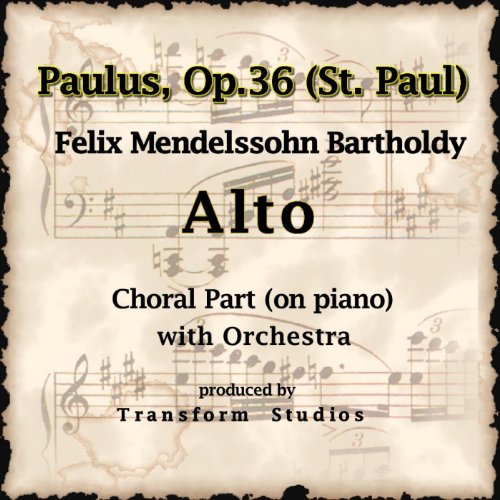 42a,Part 2: Scene 4: Schone Doch Deiner Selbst (Far Be It from Thy Path)- Alto Choral Part (piano,orchestra)