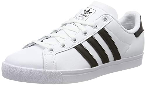 adidas Coast Star, Zapatillas Hombre, Blanco (Footwear White/Core Black/Footwear White 0), 45 1/3 EU