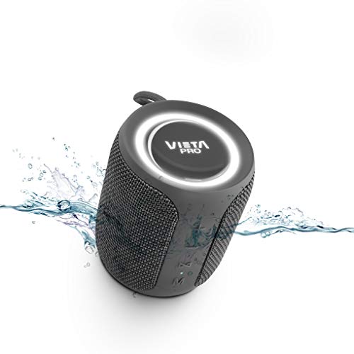 Altavoz Easy 2 de Vieta Pro, con Bluetooth 5.0, True Wireless, Micrófono, Radio FM, 12 Horas de autonomía, Resistencia al Agua IPX7 y botón Directo al Asistente Virtual; Acabado en Color Gris Plomo Altavoz Easy 2 de Vieta Pro, con Bluetooth 5.0, True Wireless, Micrófono, Radio FM, 12 Horas de autonomía, Resistencia al Agua IPX7 y botón Directo al Asistente Virtual; Acabado en Color Gris Plomo