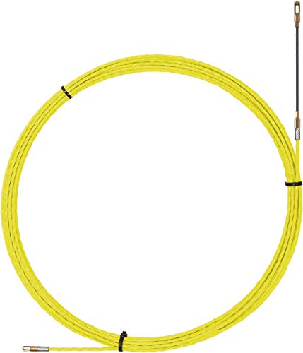 Arnocanali Snake AMF3.010 - Sonda en espiral de poliéster, 10 metros de diámetro, 3 mm de diámetro, color amarillo