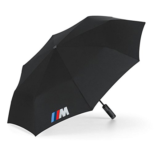 BMW - Paraguas plegable para BMW, color negro. Diámetro: 98 cm.