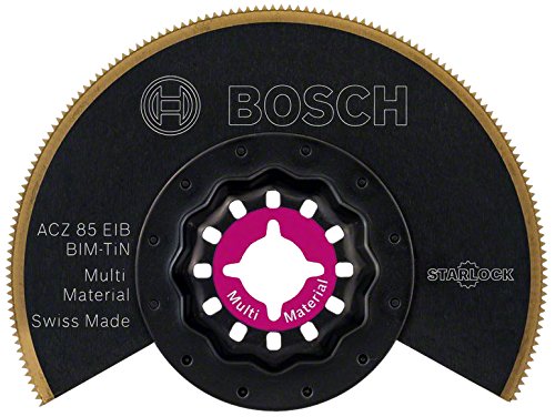 Bosch Professional Starlock - Hoja de sierra segmentada, BIM-TiN ACZ 85 EIB Multi Material, 85 mm
