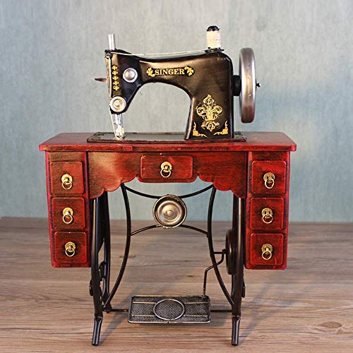 Brightz Fotografía Hecha a Mano de Hierro Forjado Adornos Modelo Retro de Coser Antigua Tienda de Ropa Decoración por la Ventana Puntales Adornos 35X15X45cm Elegante y Hermosa Brightz Fotografía Hecha a Mano de Hierro Forjado Adornos Modelo Retro de Coser Antigua Tienda de Ropa Decoración por la Ventana Puntales Adornos 35X15X45cm Elegante y Hermosa