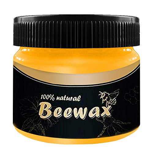 Cera para Condimentos de Madera, ZoneYan Wood Seasoning Beewax, Cera Natural Madera, Cera Madera Exterior, Prueba de Agua Muebles de Enfermería Pulido Cera Madera Condimento Cera de Abejas