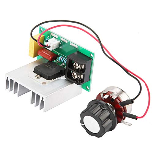 Controlador de velocidad del motor 8000W AC 0-220V 100A Motor electrónico Controlador de velocidad Regulador de voltaje de alta potencia FR-4 Placa de circuito