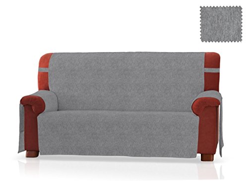 Cubre sofá Larissa Tamaño 3 plazas (160 Cm.), Color Gris