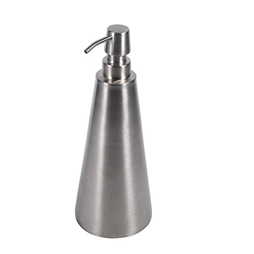 Dispensador de jabón de Gran Capacidad 800 ml Dispensador de Bomba de jabón líquido de Acero Inoxidable Loción de encimera para baño de Espuma, jabón de Manos, Cocina y baño Dispensador de jabón de Gran Capacidad 800 ml Dispensador de Bomba de jabón líquido de Acero Inoxidable Loción de encimera para baño de Espuma, jabón de Manos, Cocina y baño