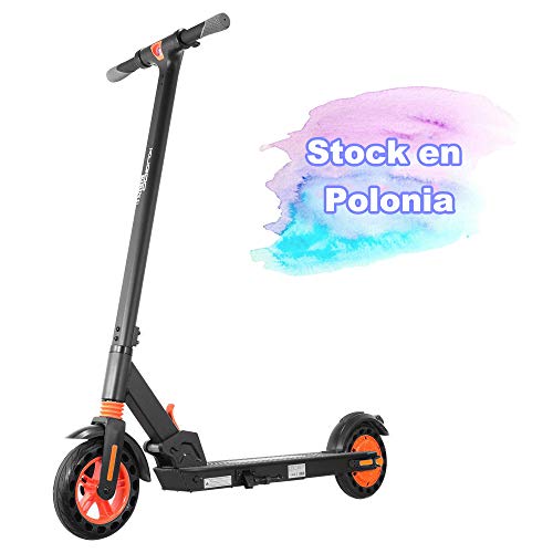 E Scooter Stock en Polonia Kugoo Kirin S1 Adultos eléctrico Plegable App Control 350W Motor 6AH Batería de Alto Rendimiento La Velocidad máxima alcanza los 25 km/h Neumáticos de 8 Pulgadas