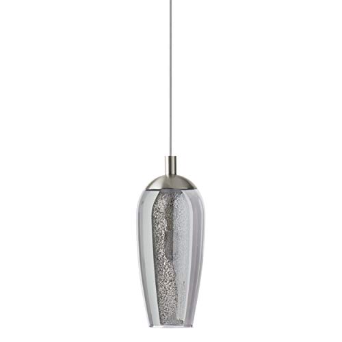 EGLO Farsal - Lámpara de techo (acero, 3 W), color níquel mate