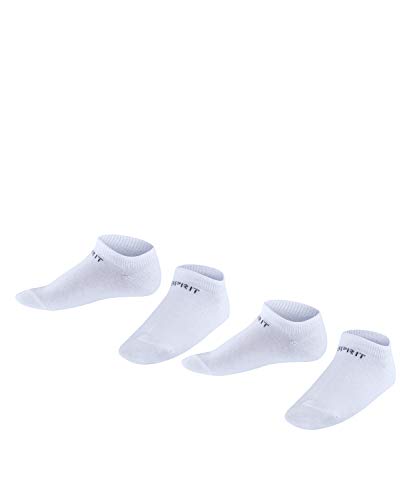 Esprit Foot Logo Sneakers 2p Calcetines, Blanco (off white 2010), 5-6 años (Talla del fabricante: 27-30) (Pack de 2) para Niños
