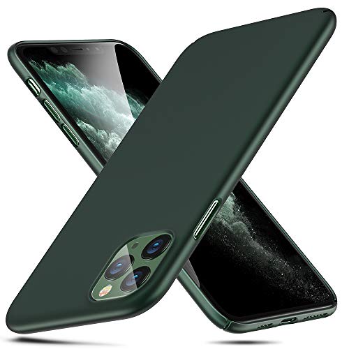 ESR Funda Ultrafina Compatible con iPhone 11 Pro (2019) 5,8 Pulgadas,Acabado Mate,Compatible con Carga Inalámbrica,Protección Mejorada para Pantalla y Cámara,Verde ESR Funda Ultrafina Compatible con iPhone 11 Pro (2019) 5,8 Pulgadas,Acabado Mate,Compatible con Carga Inalámbrica,Protección Mejorada para Pantalla y Cámara,Verde
