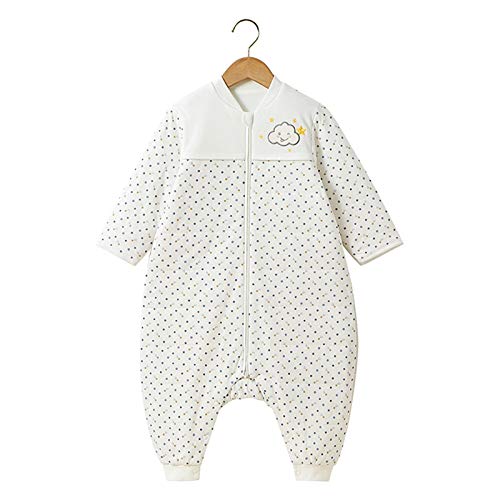 FREEDL Todo El Año Saco De Dormir con Pies De para Bebés, Pijamas Recién Nacidos Dos Cremalleras Manta Dormir para El Bebé, Anti-Patada Saco De Dormir Suave Gruesa para Bebés De 75-115 Cm,82cm FREEDL Todo El Año Saco De Dormir con Pies De para Bebés, Pijamas Recién Nacidos Dos Cremalleras Manta Dormir para El Bebé, Anti-Patada Saco De Dormir Suave Gruesa para Bebés De 75-115 Cm,82cm