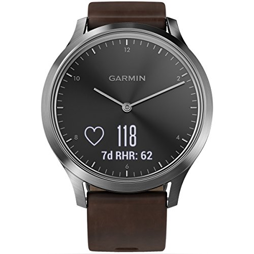 Garmin Vivomove HR Premium Monitor Actividad, Plata, Sin Especificar