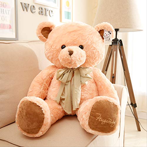 Gecfun Meng Meng Cute Big Bear Doll Peluches Hold Bear Doll Snare Doll Tamaño 3 Mide 85 Cm De Largo Naranja