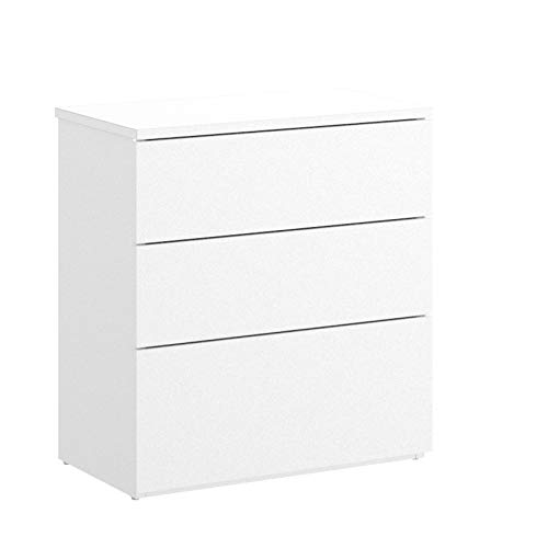 HABITMOBEL Mesita 3 cajones en Color Blanco Medidas: Alto 58cm. Ancho 52cm. Fondo 34cm. HABITMOBEL Mesita 3 cajones en Color Blanco Medidas: Alto 58cm. Ancho 52cm. Fondo 34cm.