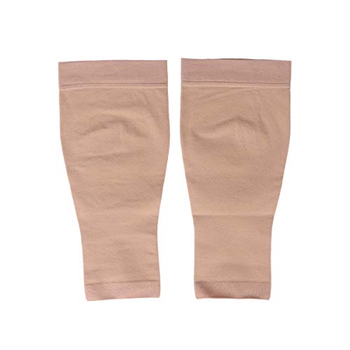 HEALLILY Womens Medical Compression Stockings Open Toe Compression Socks Toeless Calf Compression Sleeve for Swelling Varicose Veins Edema