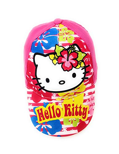 Hello kitty - Sombrero - para niña rosa 52 cm (3-6 años)