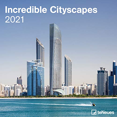 Incredible Cityscapes 2021 Square Wall Calendar