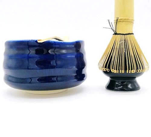 Juego de té en Polvo de Porcelana Style Japón Matcha Green Tea Whisk Tea Set 4Pcs Matcha Bowl Ceremony Set, Set de Cuatro Piezas Juego de té en Polvo de Porcelana Style Japón Matcha Green Tea Whisk Tea Set 4Pcs Matcha Bowl Ceremony Set, Set de Cuatro Piezas