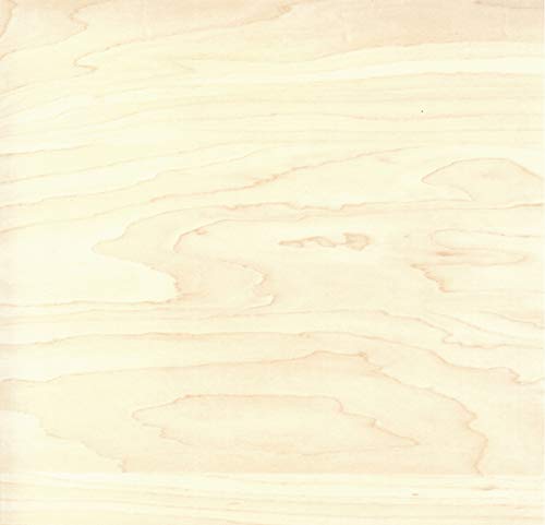 Lámina Adhesiva Arce, Lámina Decorativa, Lámina para Muebles, Lámina Autoadhesiva, Aspecto Madera Natural, 45 cm X 3 m, Grosor: 0,095 mm, Venilia 53146, Madera de Arce